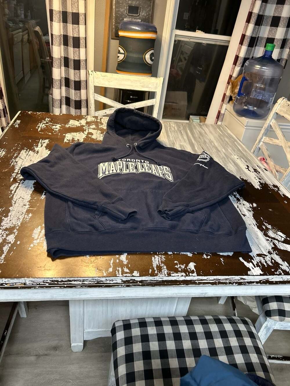 Champion Reverse Weave Toronto Maple Leafs NHL Hoodie Size XL